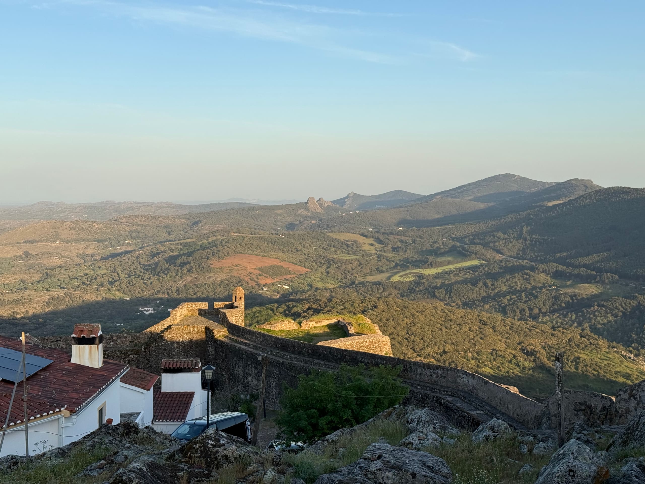 Das Bergdorf Marvão.